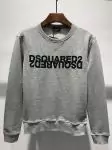 dsquared2 2019 sweatshirt printing dsquared2 gray ds347